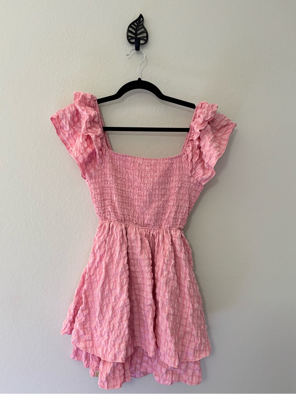 NWT Simply Southern Smocked Tie-Back Dress Sz S 🎀
